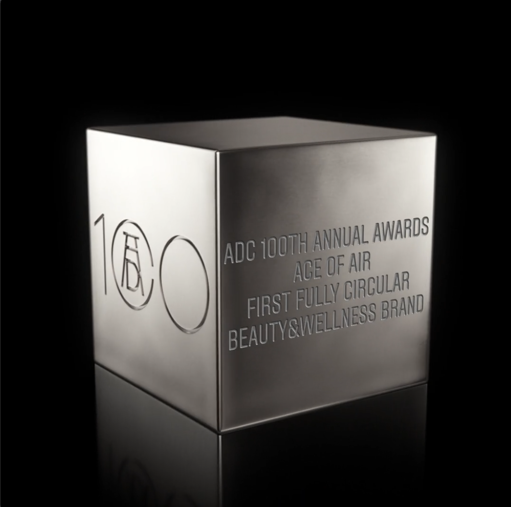 ADC 100th Annual Awards Ace of Air First Fully Circular Beauty & Wellness Brand award