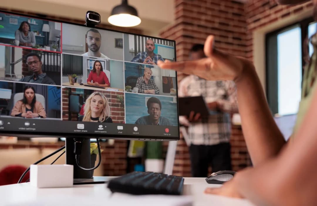 remote-first group coaching session